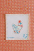 Spring Chicken needlepoint canvas