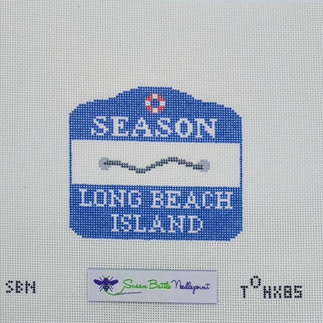 OTH-X85 Long Beach Island Beach Badge