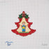 Red Tree Boy with Star needlepoint canvas