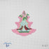 Pink Tree Cardinal Pair needlepoint canvas