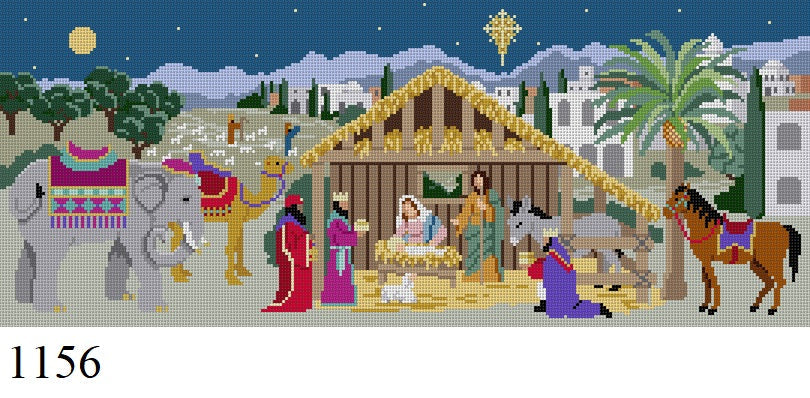 SR1156-18 Nativity Stable - 18 mesh