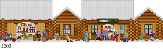 SR1203 Santa's Village, Workshop - 18 mesh