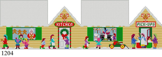 SR1204 Santa's Village, Kitchen - 18 mesh