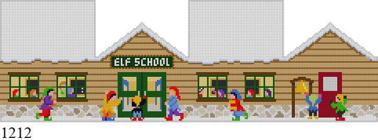 SR1212 Santa's Village, Elf School - 18 mesh