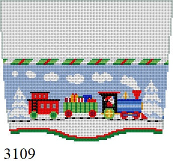 SR3109 Stocking Cuff, Train – The Red Thread Atelier