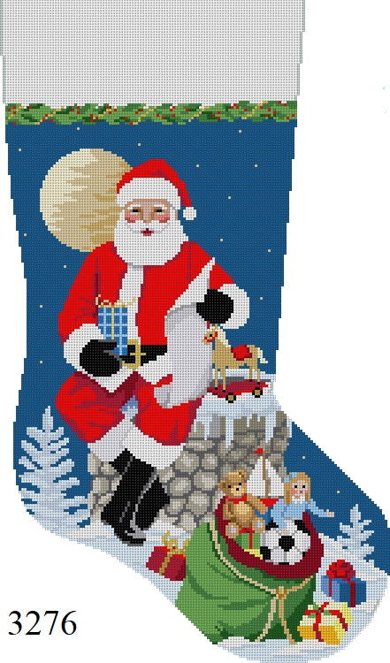 SR3276 Chimney Moonlit Rest, Stocking