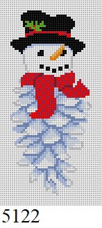 SR5122 Pinecone, Snowman - 18 mesh