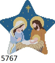 SR5767 Star, Nativity Close Up