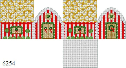 SR6254 Popcorn, 3D Gingerbread House - 18 mesh