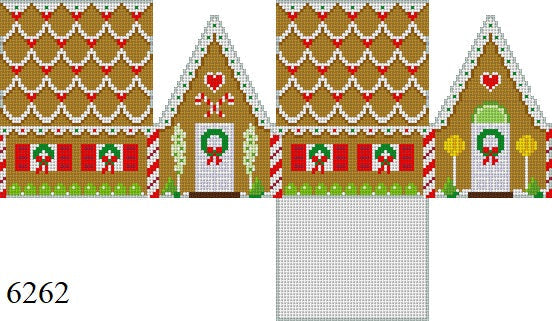 SR6262 Scallop Hearts, 3D Gingerbread House - 18 mesh