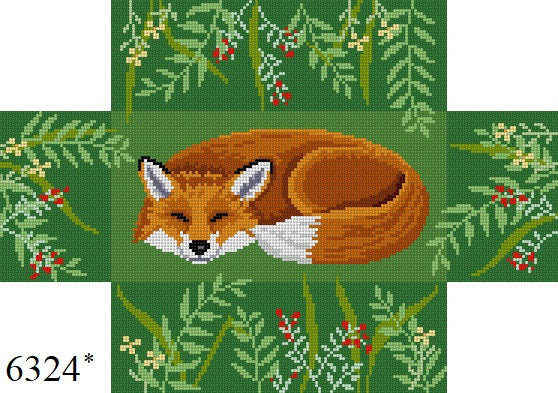 SR6324 Sleeping Fox, Brick Cover - 13 mesh