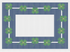 4x6 Shamrock Picture Frame needlepoint canvas by Ann Kaye Studio