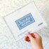 Salt Air Season needlepoint canvas by Stitches in the District