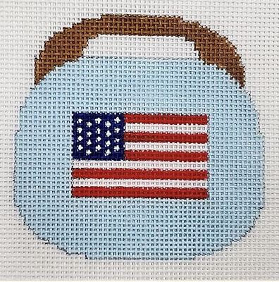 KKOBB110-13 (American flag on light blue 13 m  4 x 4)