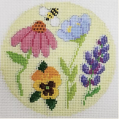 KKO265 (Flowers on Pale Green)