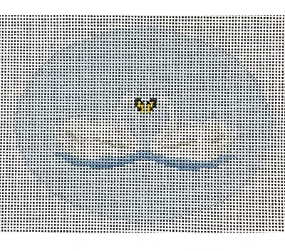KKO217 (Kissing Swans on Blue)