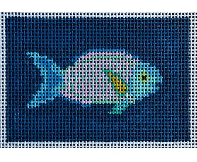 KKINS19 (Parrot Fish on Navy-18 Mesh)