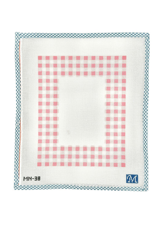 MN38 Pink Gingham Frame