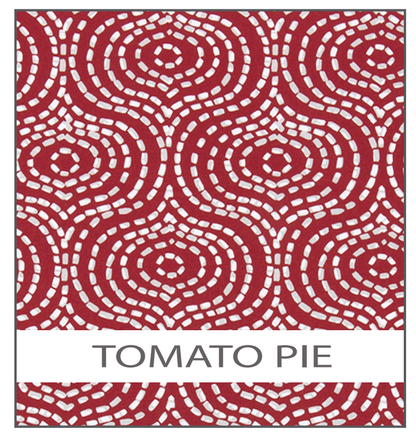 Sacculus Organizer Bag (3/4 gallon size): Tomato pie (red and white)
