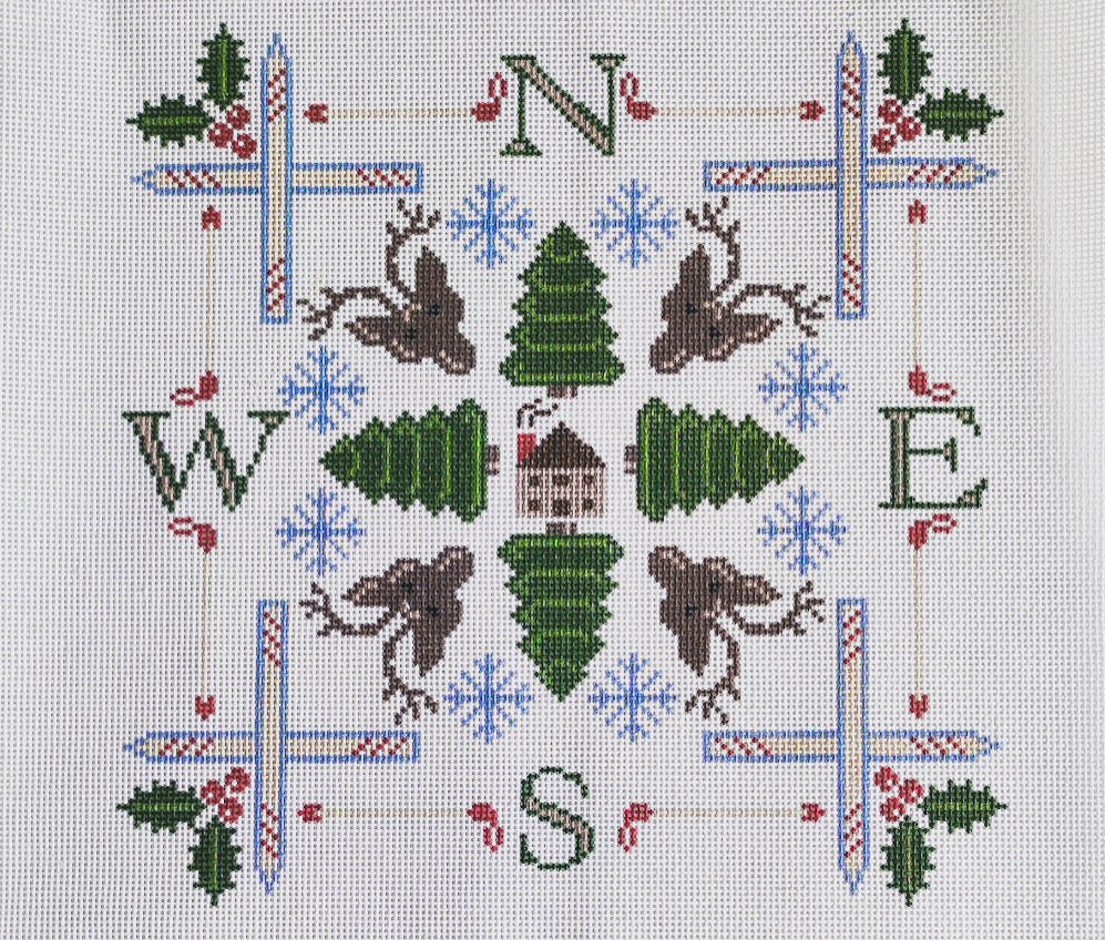 Winter Compass Rose