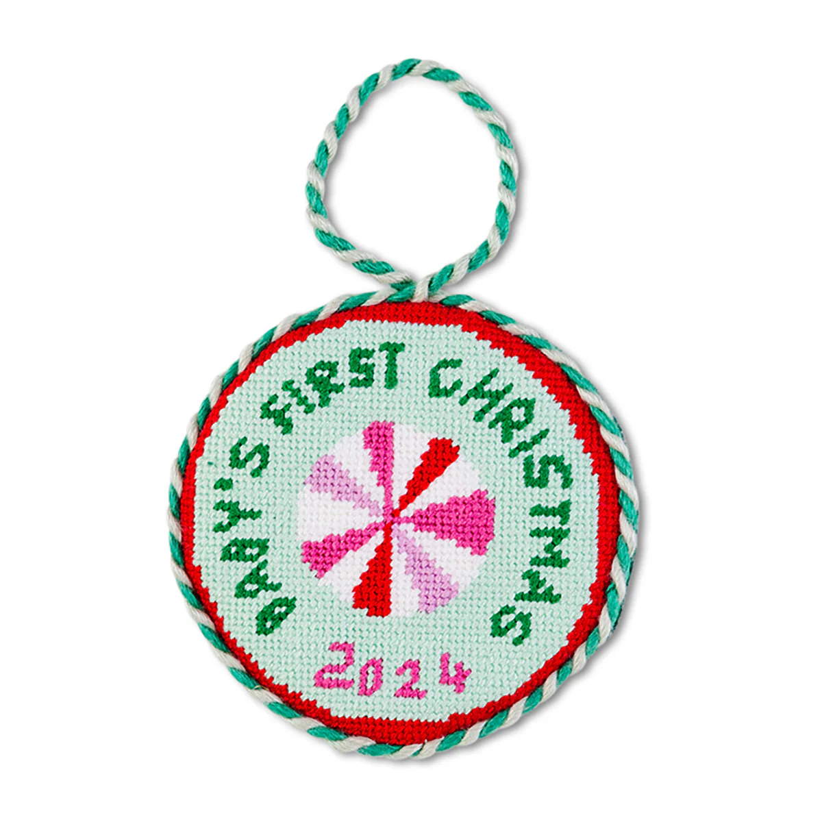 Prestitched Needlepoint Ornament - Baby's 1st Christmas