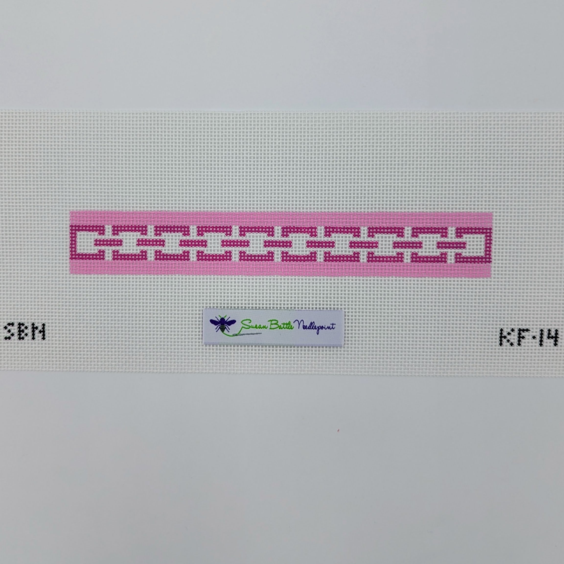 KF14 Geometric Key Fob Pink