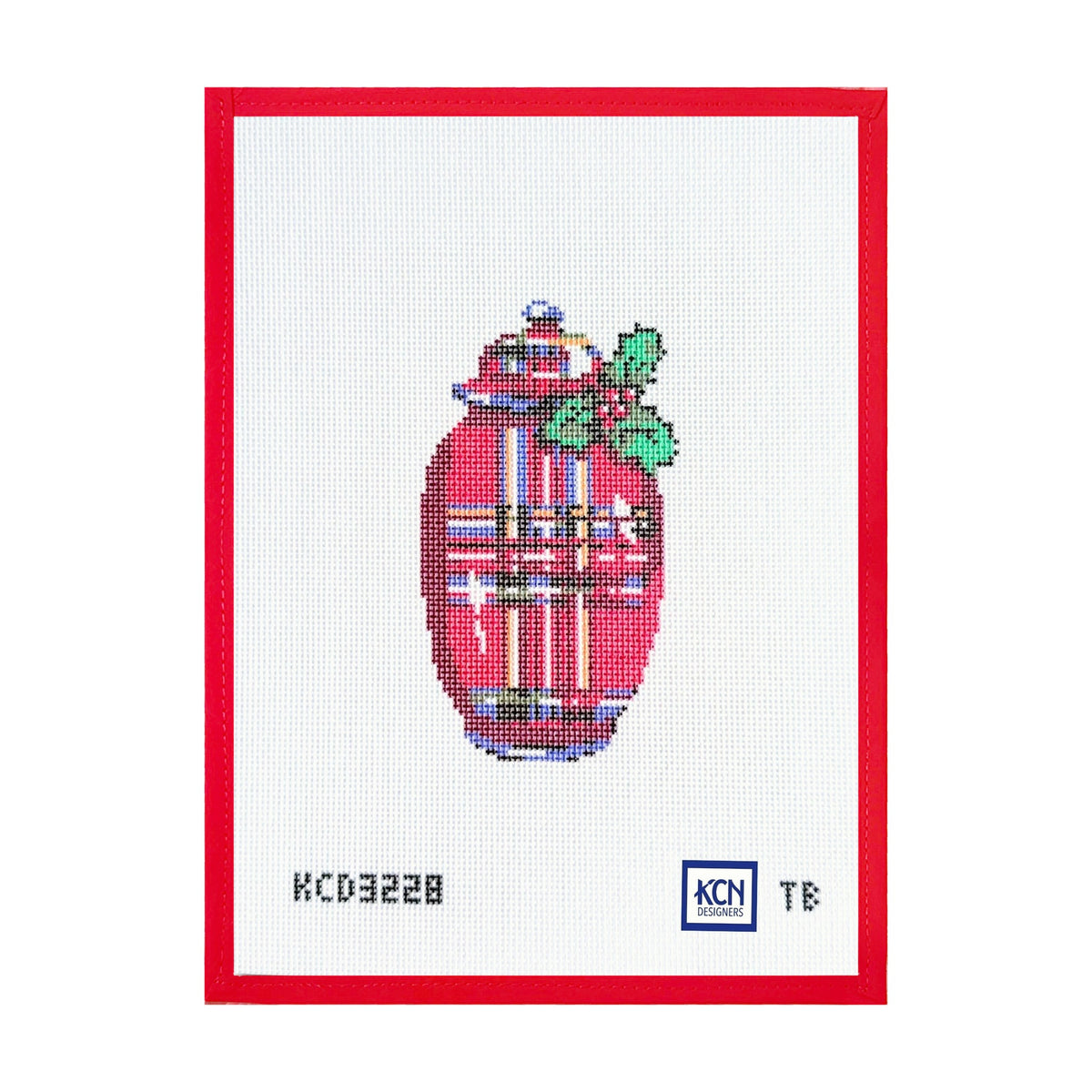 Plaid Ginger JarKCNCanvasThe Red Thread Atelier