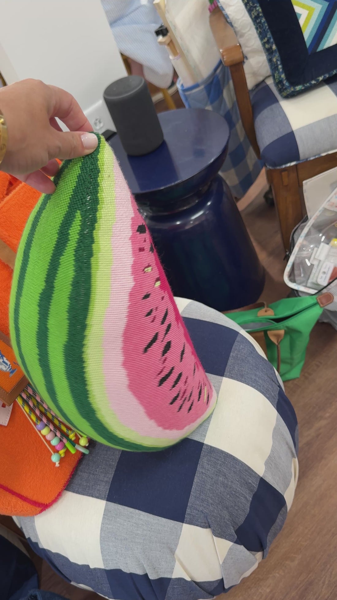 3D Watermelon Pillow