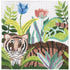 Tiger Waiting needlepoint canvas by Jean Smith