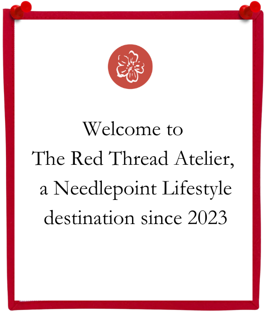 Needlepoint Canvases & Threads | The Red Thread Atelier – New York