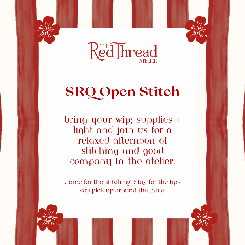 SRQ Open Stitch 09/15 - 15 Sep 2026event-calendar-appThe Red Thread Atelier