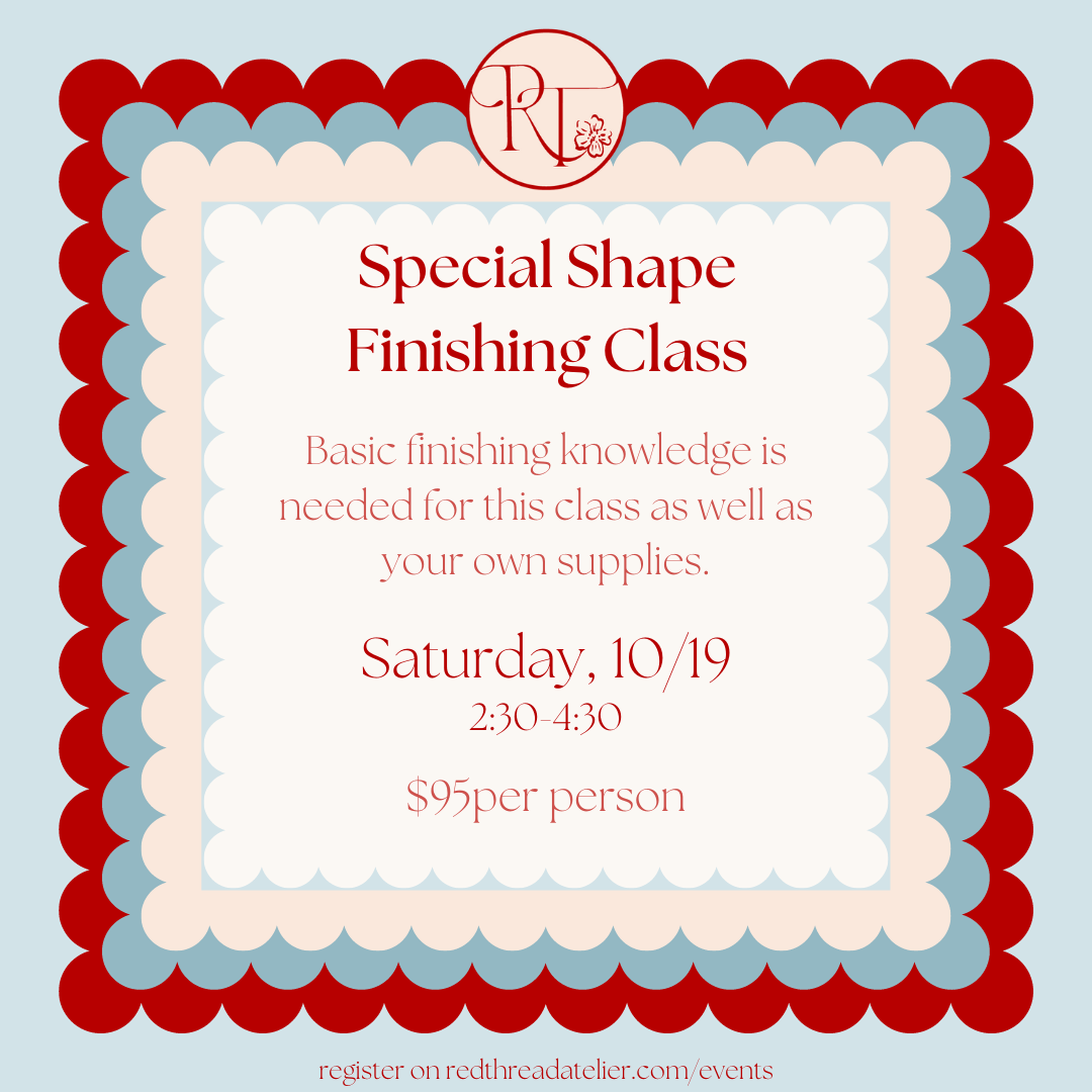 Special Shape Finishing Class!