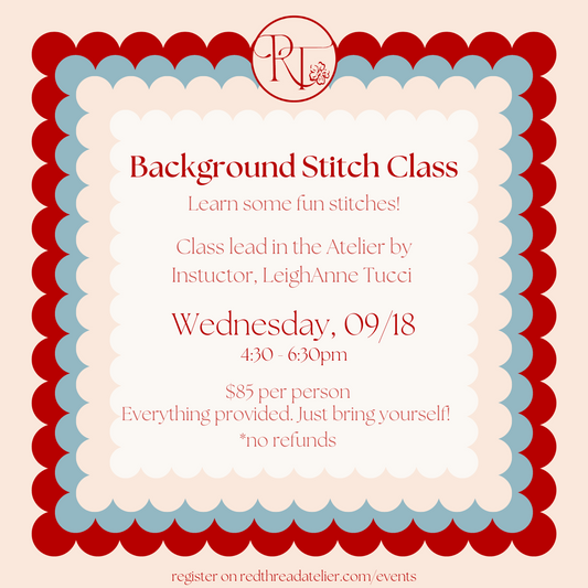 Background Stitch Class