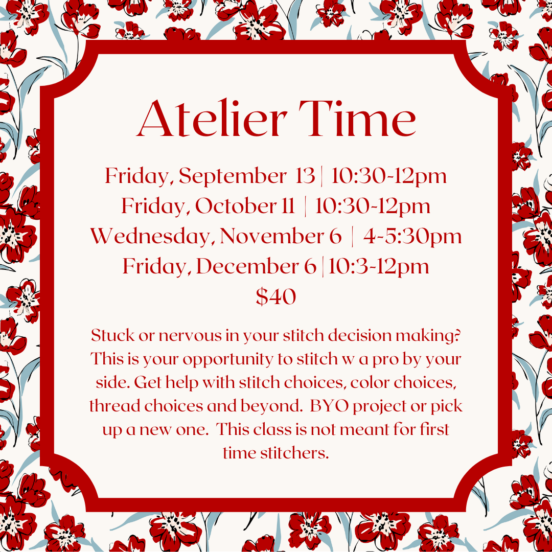 October Atelier Time