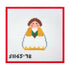 Yellow Choir Angel needlepoint canvas